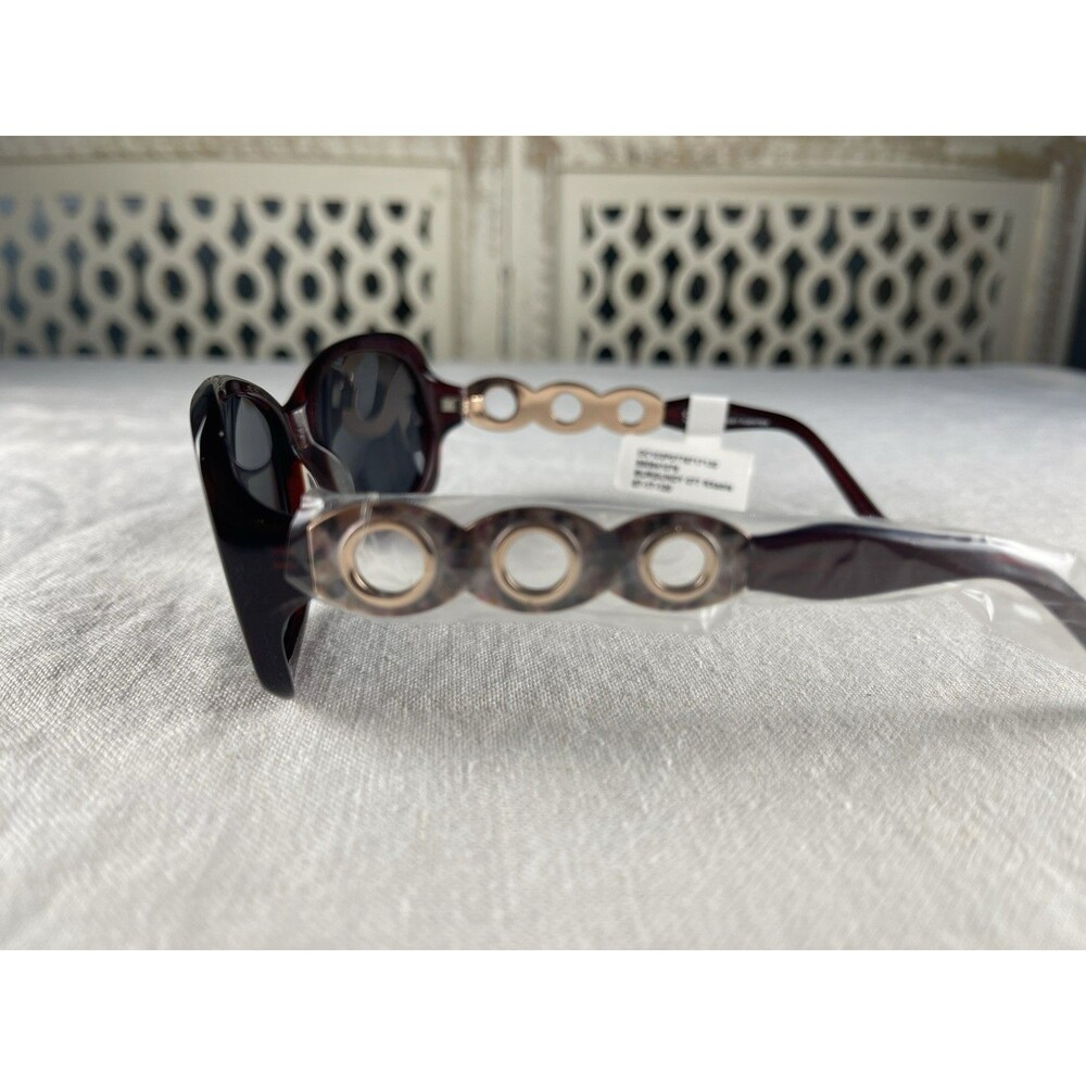NWT Sol Daisy Fuentes Womens Rxable Sunglasses Burgundy - Picture 3 of 7